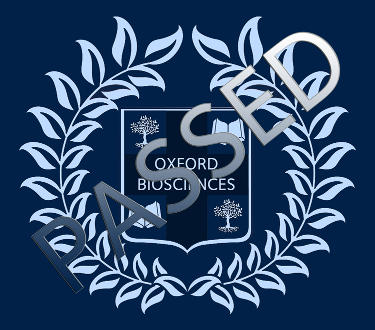 Oxford Biosciences passed mark